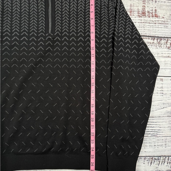 St. Croix Shop Mens XL Classic 1/4 Zip Pullover Sweater Wool Knit Gray NWOT - Picture 5 of 8